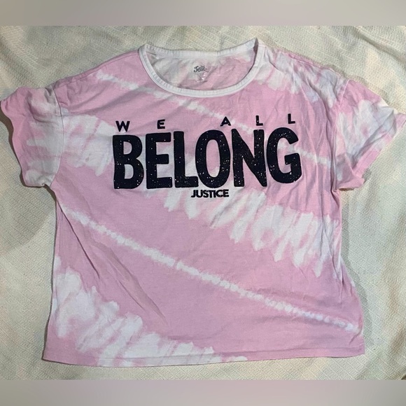 Justice Other - Justice Pink Tie Dye Tshirt